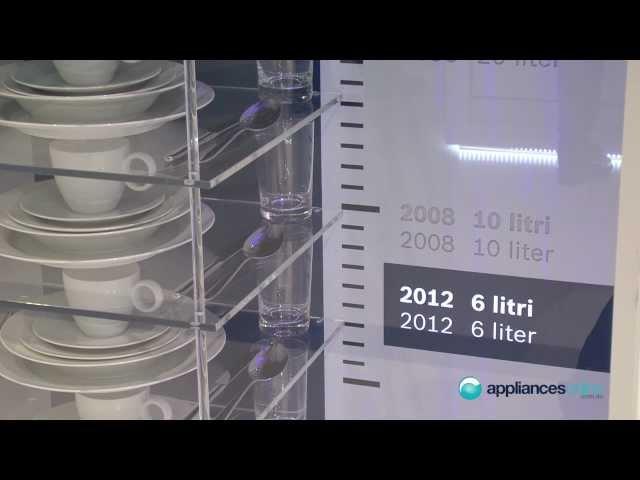 Bosch's water and energy efficient six litre dishwasher at EuroCucina - Appliances Online