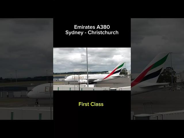 Emirates A380 First Class review #emirates #firstclass #a380  #sydney #christchurch