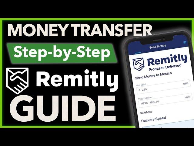 HOW TO Open a Remitly Account & Send Money Internationally | Transfer Guide