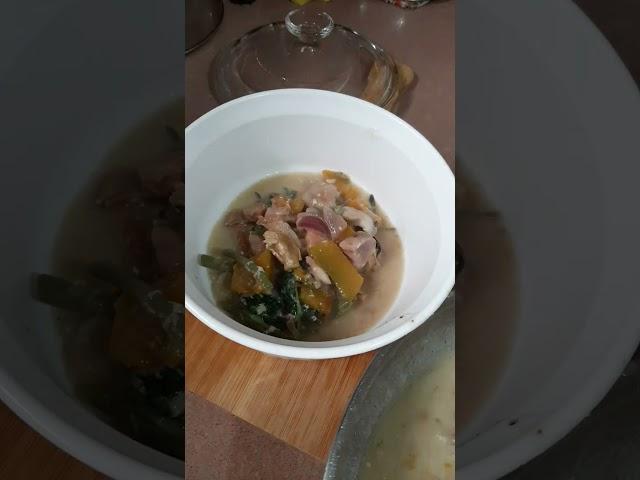 Everything you cook with coconut milk becomes savory.