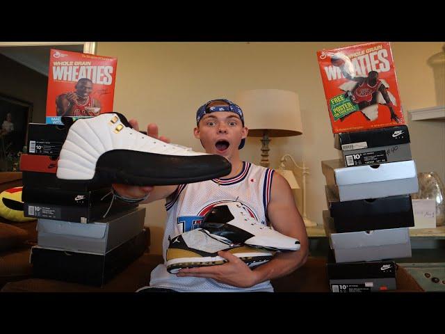 INSANE RARE ORIGINAL JORDAN SHOE COLLECTION FROM THE 1990s!!! YOU HAVE NEVER SEEN THESE SHOES BEFORE