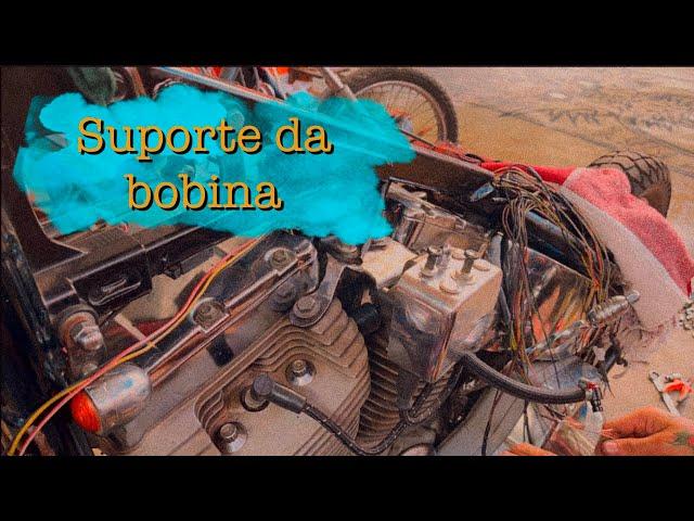 #61 Re-fazendo o Suporte Da Bobina (Mecânica Maluca) #manutenção #chopper #harleydavidson