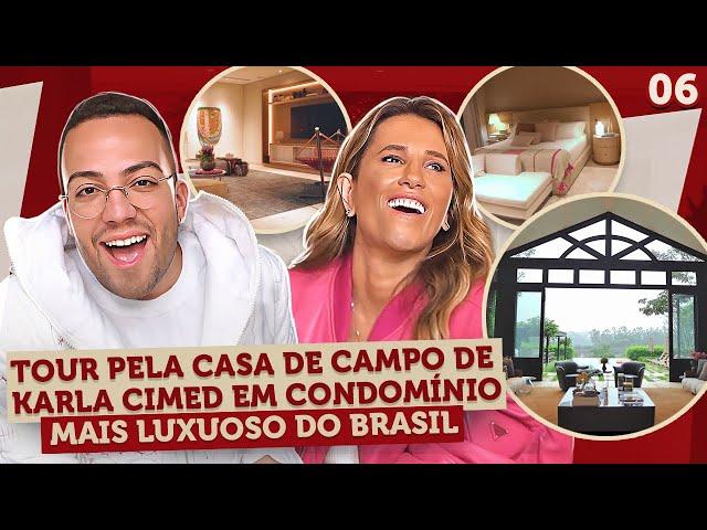 POD ENTRAR - Tour pela casa de campo cinematográfica de Karla Marques com Lucas Rangel