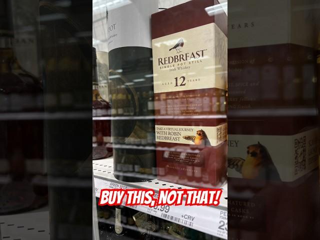 Buy This, Not That! ️ #redbreast #greenspot #irishwhisky #whiskeytube #costco