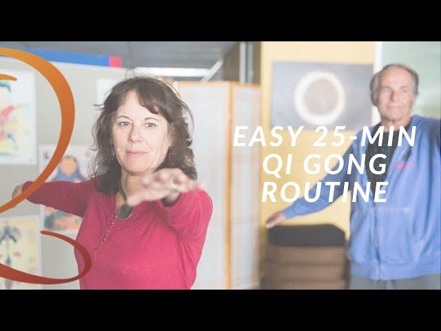 Easy 25-Minute Qi Gong Routine (Introduction to Chinese Five Elements Qi Gong)