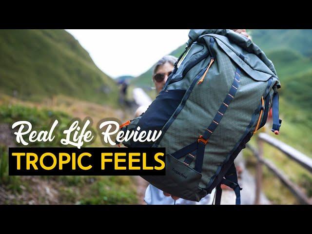 Two-Weeks traveling with the Tropic Feels Shelter Pack - Honest Review