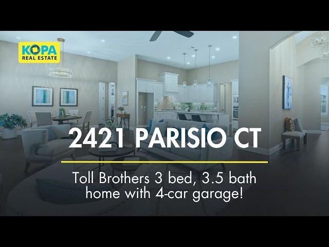 Welcome to 2421 Parisio Ct | A Desirable Toll Brothers Build With Hill Country Views