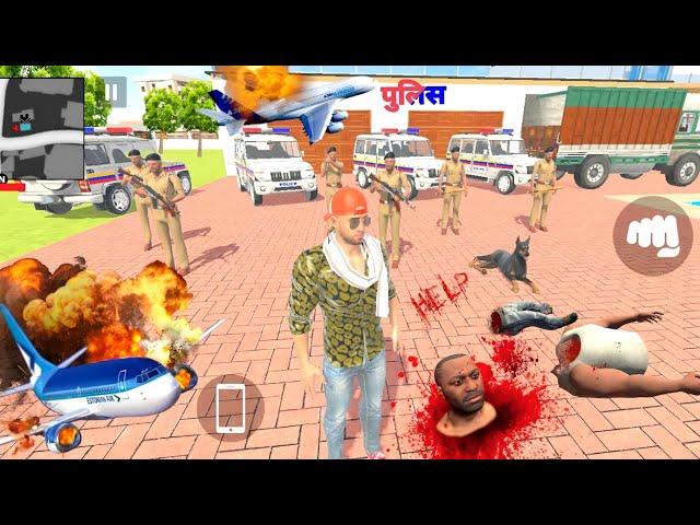  Franklin Died in Plane Crash  Indian Theft Auto  Indian Bike Driving 3d  New Update