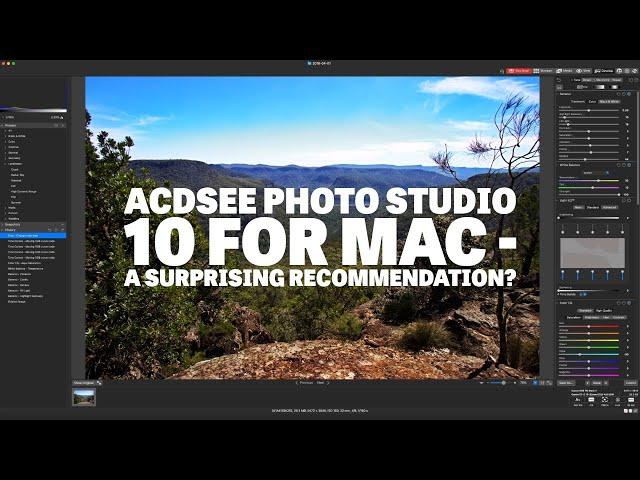 ACDSee Photo Studio 10 for Mac - InDepth Review - A Love Hate Relationship