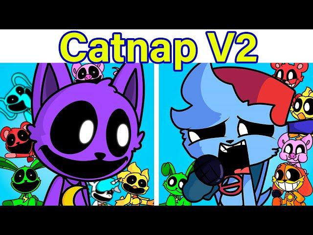 FNF VS Catnap V2 | Smiling Critters Poppy Playtime Chapter 3 (FNF Mod)