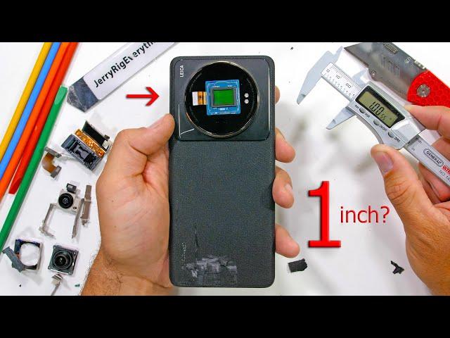 Its a bit smaller than we expected... - Xiaomi 12s Ultra Camera Sensor Teardown!