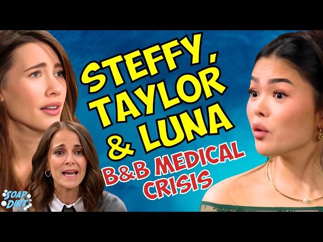 Bold and Beautiful: Steffy, Taylor & Luna DANGER – Medical Crisis Shakes Up B&B! #boldandbeautiful