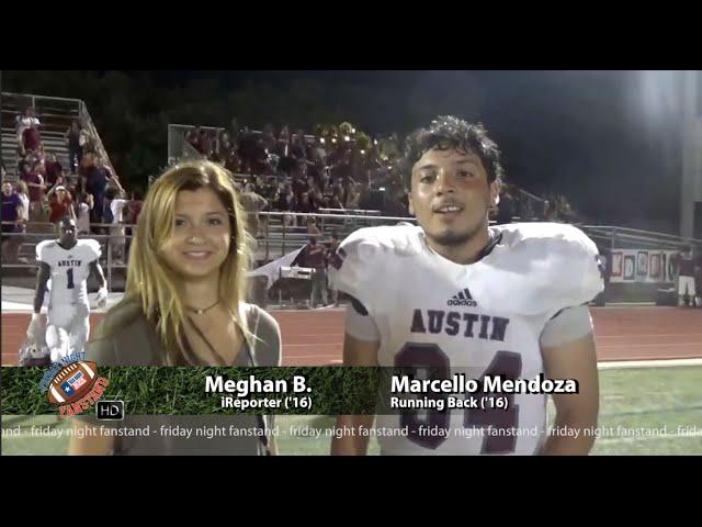 Austin High Maroons (Week 2 Post Game, vs Dripping Springs)