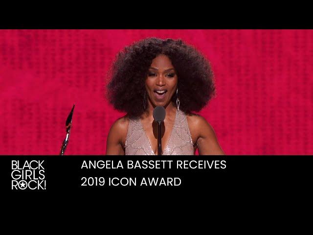 Angela Bassett Receives the 2019 ICON Award at the BGR Awards | BLACK GIRLS ROCK!