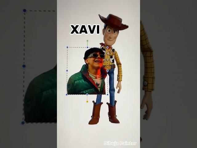 Transformando a Woody en Xavi #xavi #ladiabla #woody #toystory