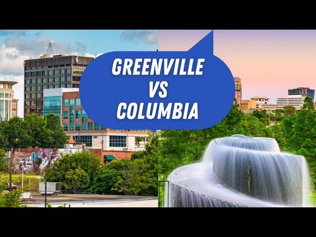 Es GREENVILLE MEJOR que COLUMBIA Carolina del Sur