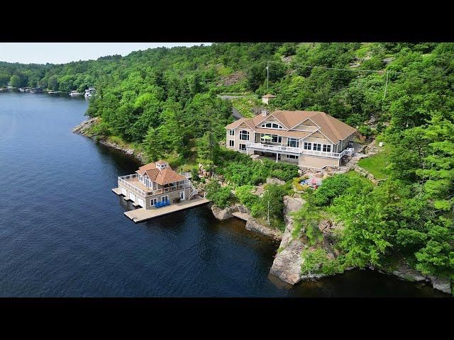 12 Acre Estate Residence on Spectacular Lake Muskoka Setting