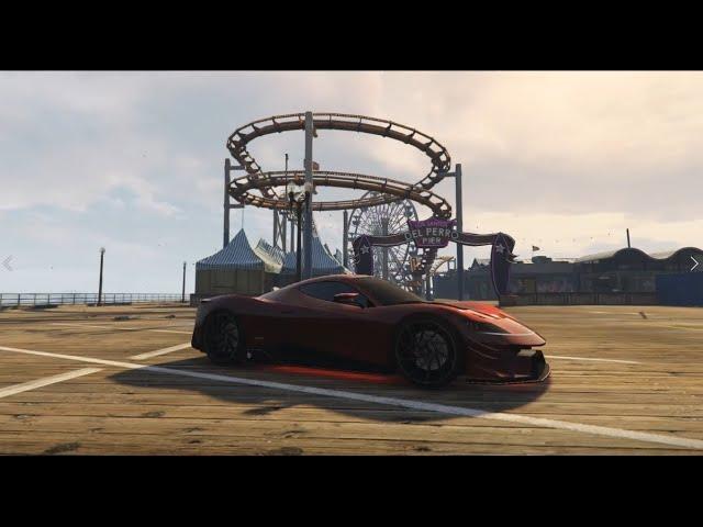 Grand Theft Auto V Grotti Furia with sound.RL:Automobili Pininfarina Battista.