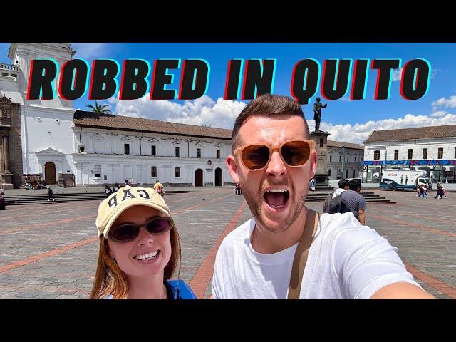 We Got ROBBED In Quito Ecuador! Our Travel Day Story