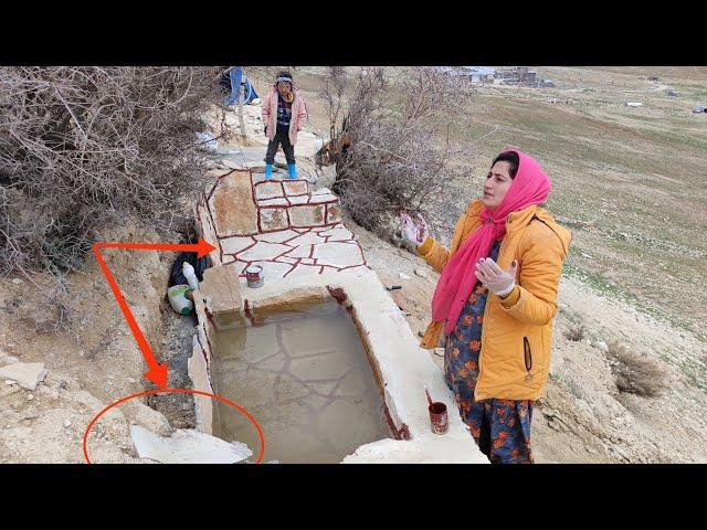 Water and talent: the masterpiece of the nomadic lady in the cleaning platform project