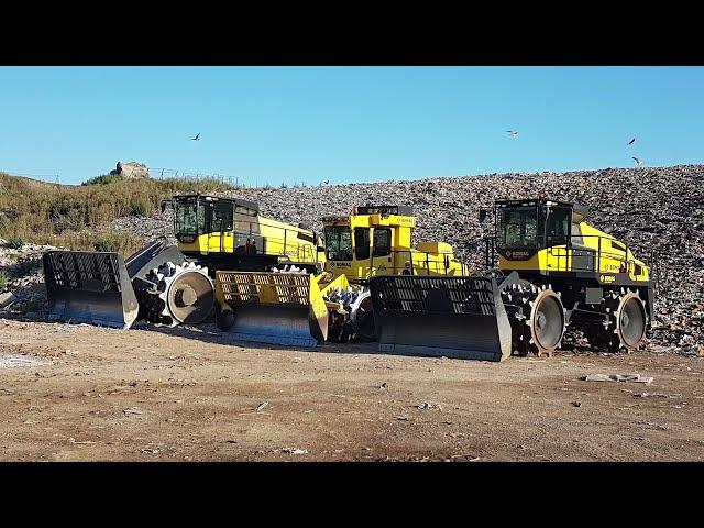 Powerful landfill compactors from BOMAG for optimum compaction