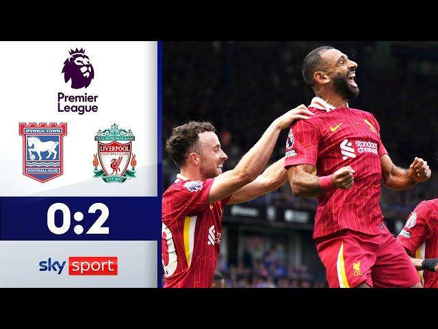 Jota & Salah eröffnen Reds-Saison! | Ipswich Town F.C. - FC Liverpool | Highlights - Premier League