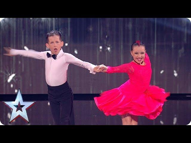 Dinky dancing duo Lexie and Christopher DAZZLE in the Semi-Finals! | Semi-Finals | BGT 2018