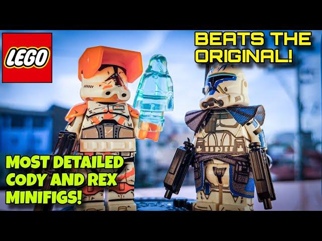 LEGO Star Wars Minifigures | Commander Cody vs Captain Rex #lego #starwars #minifigures #order66