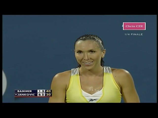 Jelena Jankovic v. Sybille Bammer 2008 USO QF highlights