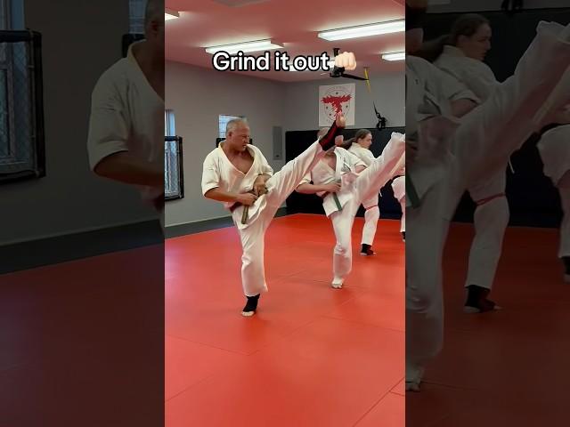 Grind it out 