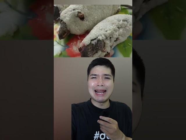 Xôi chuột nhìn phát khiếp liền  | Đức Reaction #shorts