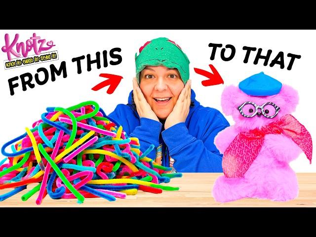 I Bought The ViRaL CHALLENGING KNOTZ Plushies