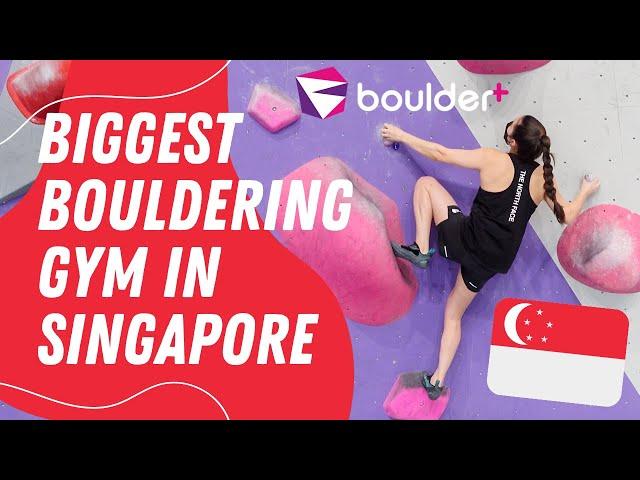 The Biggest Bouldering Gym In Singapore | Boulder+ Chevrons 