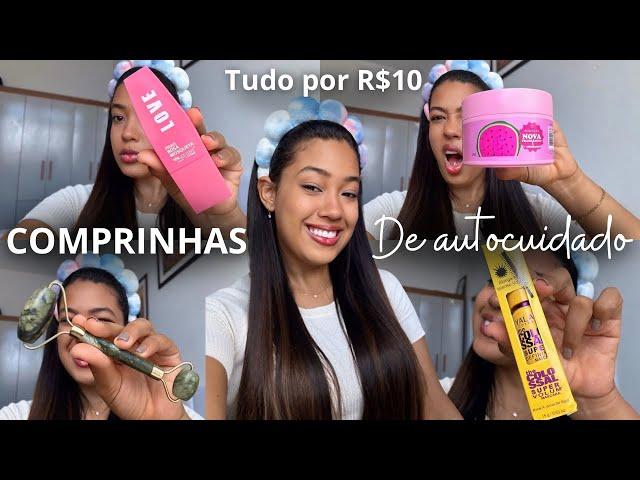 COMPRINHAS de Autocuidado por R$10: Testando Produtos Baratos e Surpreendentes! ‍️‍️