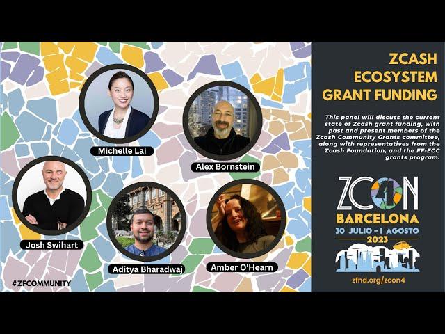 Zcash Ecosystem Grant Funding: Zcon4