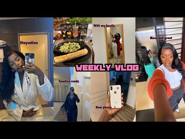 WEEKLY VLOG: Staycation at Pride Inn, New phone, Meet & Greet w Yves Rocher, We're in Nyali