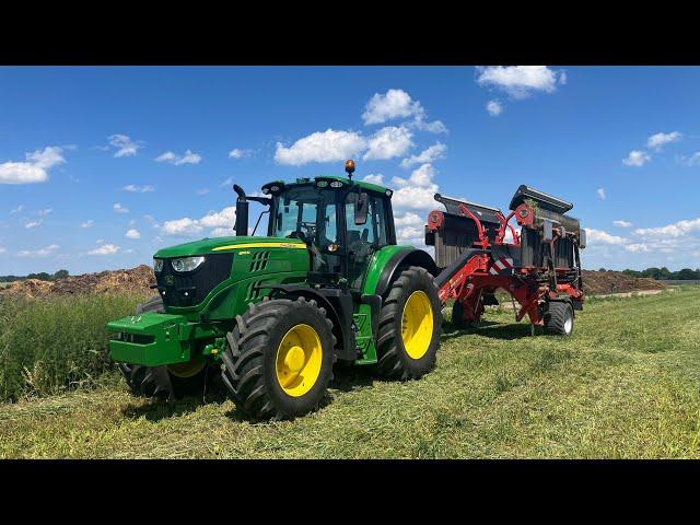 Senáže 2024 | John Deere 8500i, 2x 6M, 6620 | 4K