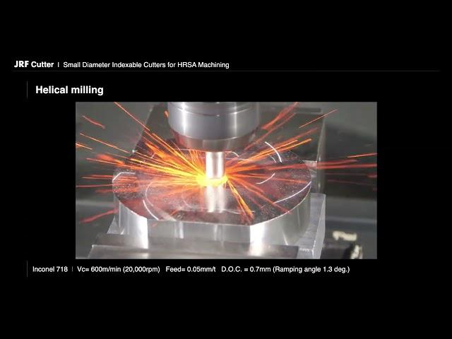 Small-diameter milling cutter for machining heat-resistant alloys. #emo #cutting #tools #inconel