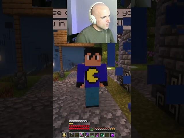 Fit Flirts Back HARDER at Pac's Flirting on QSMP Minecraft #hideduo