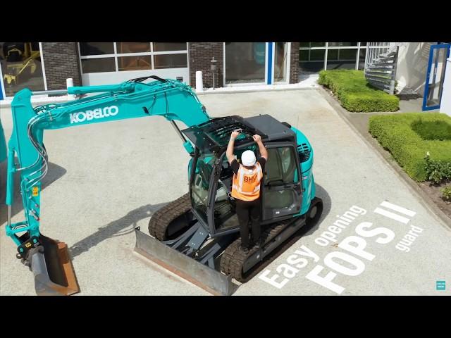 KOBELCO SK75SR-7 e SK85MSR-7 La nuova serie di escavatori categoria 8-9 ton, made in JAPAN