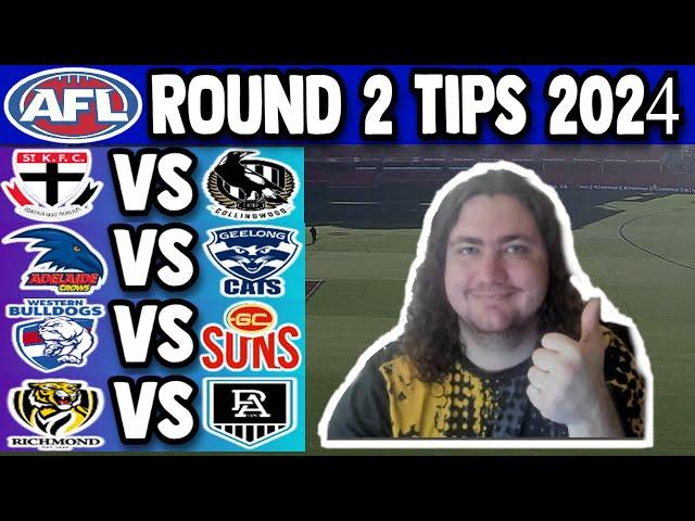 AFL- Round 2 Tips 2024