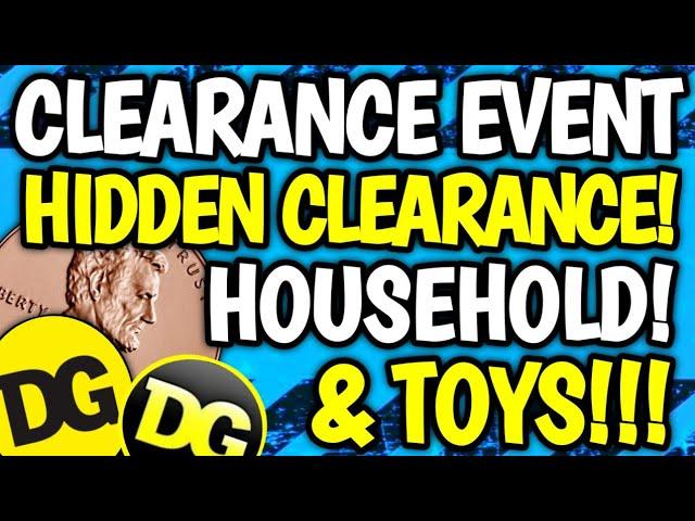 FREE+OVERAGE! DOLLAR GENERAL CLEARANCE EVENT DEALS & COUPONS OCT 2024 CLEARANCE SHOPPING