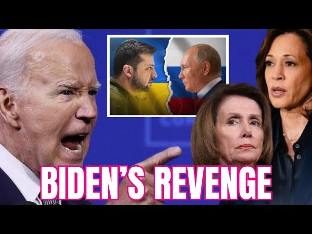 Lame Duck President Declares WAR on EVERYBODY! Biden's REVENGE! (Putin, Zelensky, Biden, Kamala)