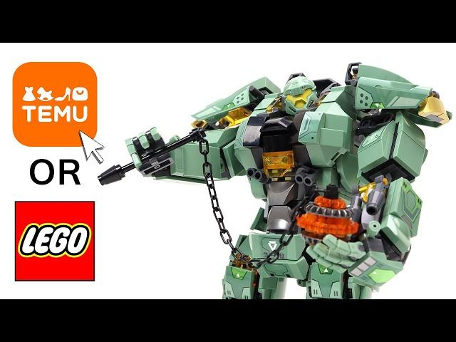 I Bought A Fake LEGO Mech From TEMU And…