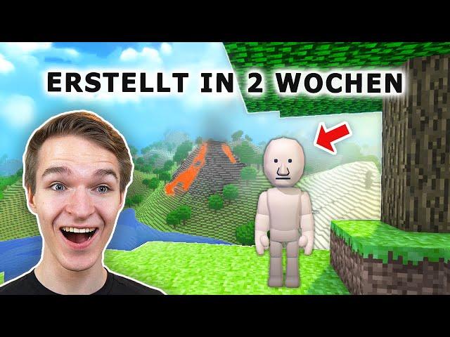 Minecraft in 2 Wochen programmieren, aber mit besserer Grafik (+Download) | Challenge (Teil 2)