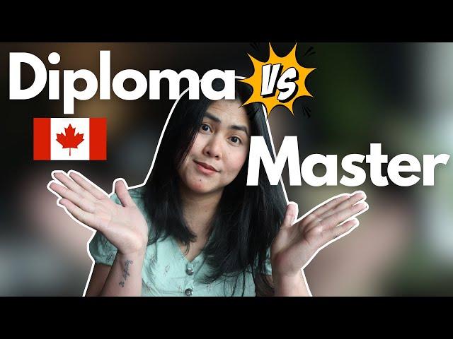 Which is better for Permanent Residency? MASTERS OR DIPLOMA for international students in Canada