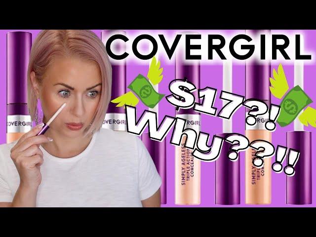 CoverGirl Simply Ageless Triple Action Concealer Review + Wear Test | Steff's Beauty Stash