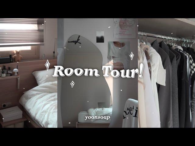[SUB] -ˋˏ * my room tour* ˎˊ- : how I organize all my clothes, what’s in my wardrobe, cute props