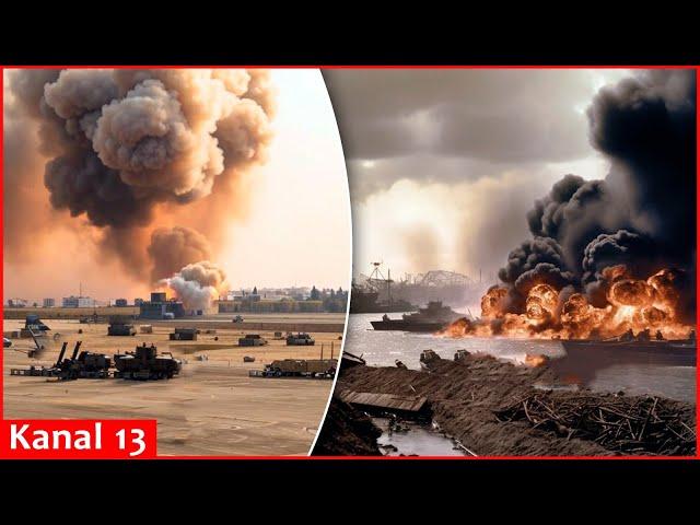 Russian military facilities in Crimea are destroyed one by one: Next target is Novorossiysk port