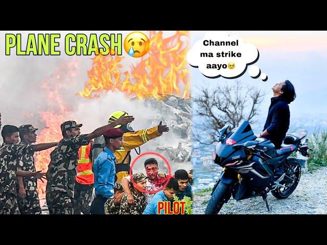 || Plane crash pachi ko mero story|| channel ma aayo strike||